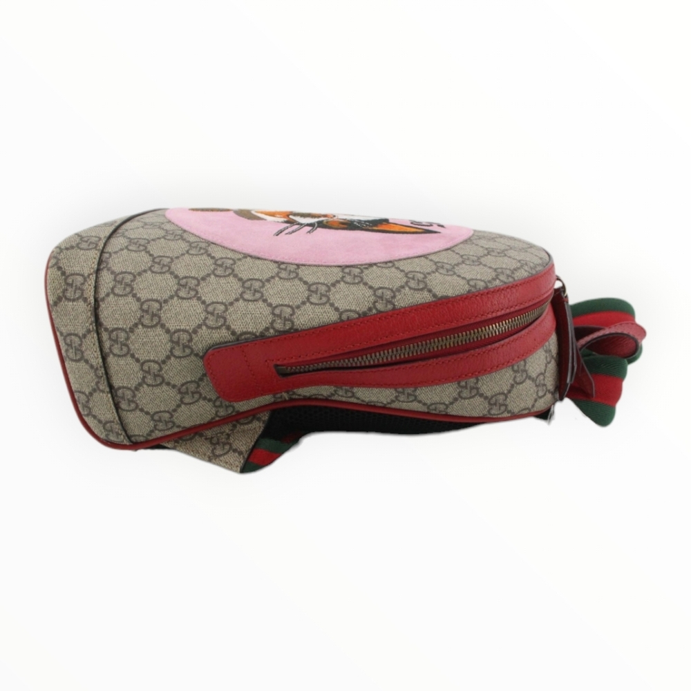 Gucci Limited Edition Bosco GG Supreme Backpack Dog Embroidered Animal Print - Picture 6 of 11